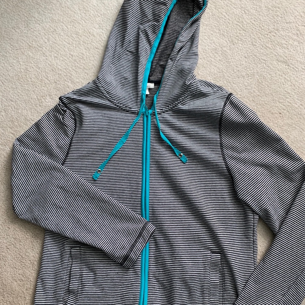 Talbots zipper yoga sweatshirt